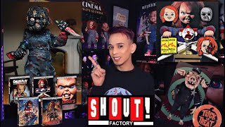 SHOUTFACTORY CHUCKY BUNDLE AND BURNT FIGURE X NECA? | EDGAR-O