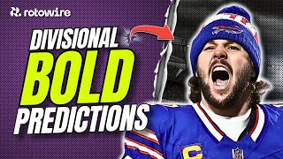 5 BOLD Predictions For NFL Divisional Games (#3 is 🤯)