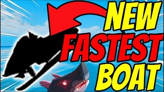 GET THE FASTEST FISCK BOAT FOR FREE IN ROBLOX RIGHT NOW? #roblox #fisch