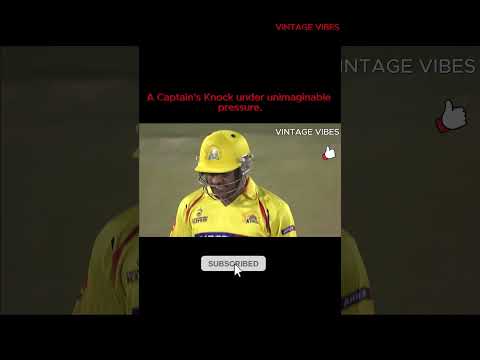 DO OR DIE! 🔥 MS Dhoni's Iconic Winning SIX vs KXIP to Qualify for Playoffs | IPL 2010 Must-Win Match