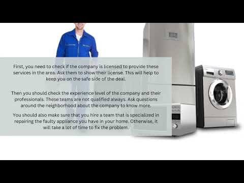 Finding the right appliance repairs Gold Coast team