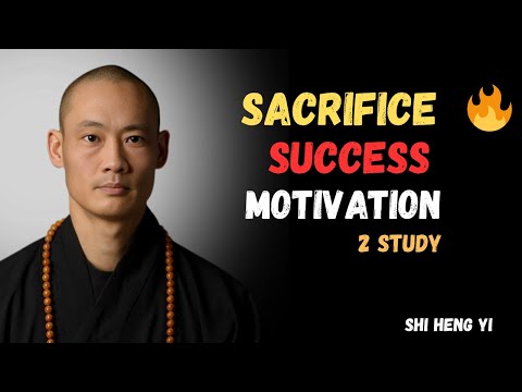 SACRIFICE = SUCCESS | Best Study Motivation MASTER SHI HENG YI 🎓