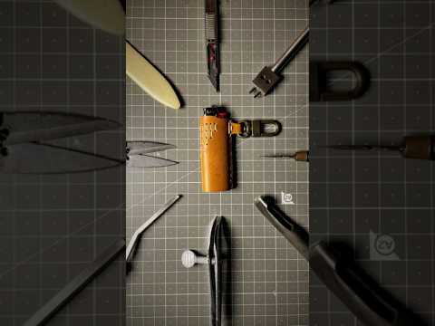 How to Make a Leather Lighter Case | Quick & Easy DIY