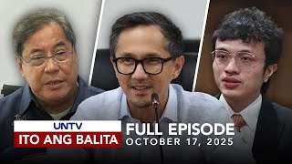 UNTV: Ito Ang Balita | October 17, 2025