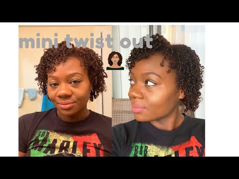 mini twist out
