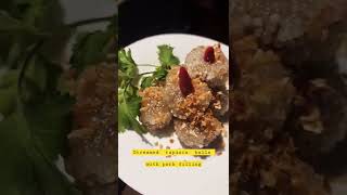 Streamed Tapioca balls with pork filling  #cooking #food #homemade #asianfood