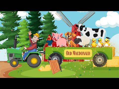 Old MacDonald Had a Farm - Classic Nursery Rhyme with Animal Sounds for Kids!