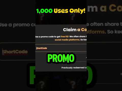 Get All Working Promo Codes & Free Items! #roblox #shorts