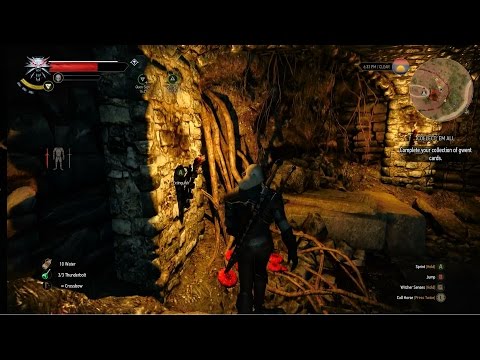 Let's Play The Witcher 3 Hard Mode Episode 10: Lost Temerian Treasure, Treasure Under the Church