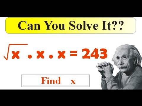 A Nice Math Olympiad Question l Can You Solve This l Mental Math Challenge 
