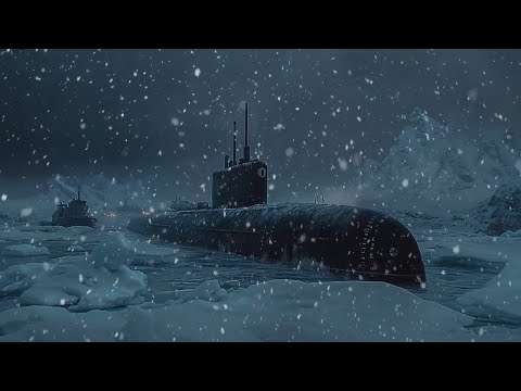 Oil tanker stuck in massive ice floes in Arctic sea | Gigantic Snowstorm Roars & Raging Wind Blasts