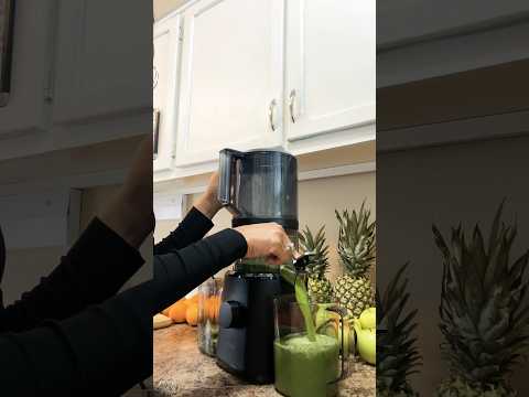 Improve digestion with this green juice #juicing #juicerecipe