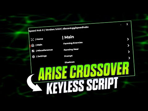 New Arise Crossover Script | Keyless, Auto Farm enemies And Many More Features