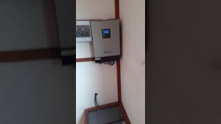 Solar in installation 5KVA and load analysis.  By Grand Solar Solutions  Botswana.