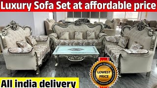 Furniture SALE 🔥 Luxury Sofa Set Double Bed Dining Chairs @ Lowest Price | Cheapest Furniture Market