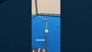 Learn How To Visualise Cut Shot (Ghost ball) #poolshots #8ballpool #9ballpool #billiards #trickshots