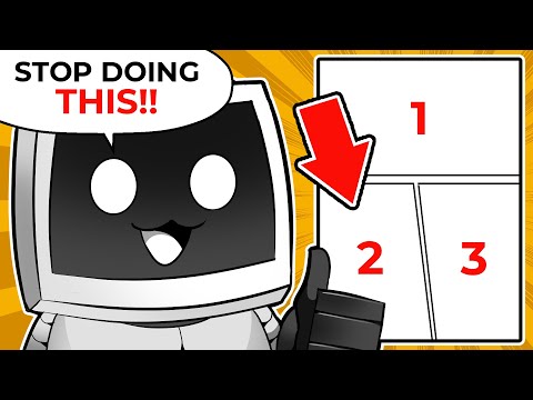 How To Improve PAGE FLOW / PANEL FLOW In Your Comics, Manga, And Webtoons?