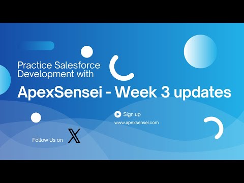 ApexSensei.com - Week 3 updates!