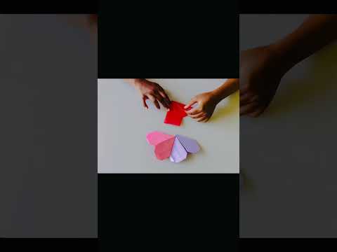 Easy origami heart.