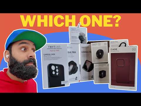 Best lens ecosystem for your smartphone? Moment T-series vs ShiftCam!