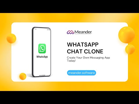 WhatsApp Chat Clone|Create Your Own Messaging App|Meander Software