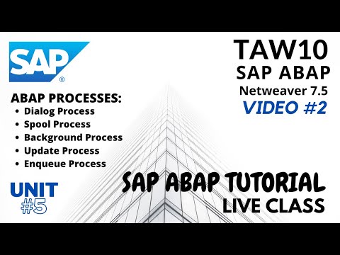 SAP ABAP TUTORIAL | SAP ABAP UNIT 5 TRAINING | SAP ABAP | Video #2 [ Urdu | اردو | Hindi | हिंदी ]