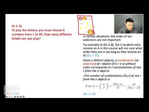 Discrete Math: Counting 2 - Combinations without Repetition