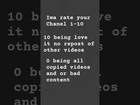 IM RATING YOUR CHANELS #shorts #short #viral #lol #funny #trending #fyp #fypシ