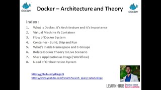 Devops Docker 2 - Docker Architecture and Theory | Tutorial Series | Containers Images | Rahul Kinge