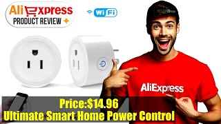 Ultimate Smart Home Hack: Tuya Smart Wifi Plug Review (Works with Alexa  Google