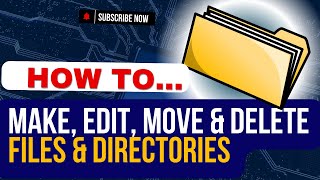 How to Make, Edit, Move, Delete Files & Directories | Basic Set of Linux Commands | #DevOps2Engineer