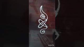 how to sideborders designs in youtube #rangoli #indianart#muggulu  @DeviArtsandcrafts404