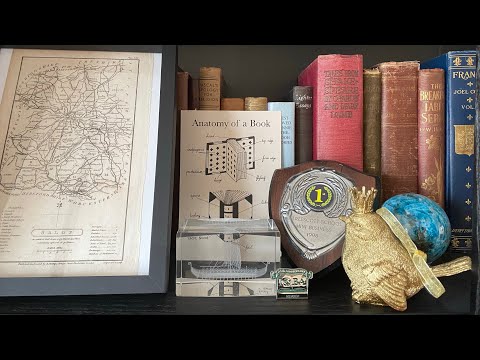 What’s On Your Bookshelf That Isn’t A Book! This is a Quick Look at what’s on mine 📚