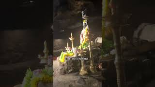 How Krishna lifted Govardhan Hill || Temple Stories || # shorts
