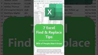 Stop Using Find Wrong! 7 Excel Tricks You Didn’t Know (Part I)