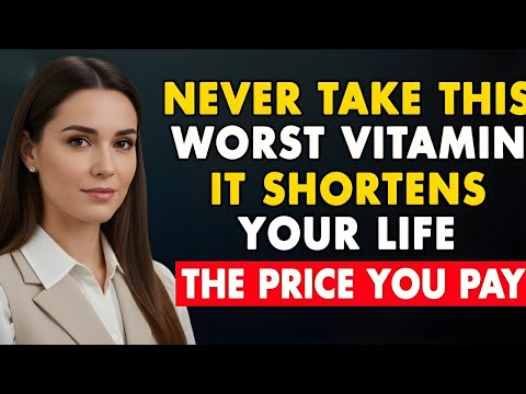 Seniors, 4 WORST Vitamins You Should NEVER Take and 4 You MUST Take Daily | Advice For Elderly