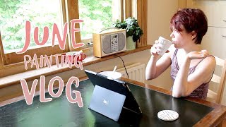 My Creative Process - From Sketch to Finished Painting in 3 Days