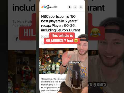 Reacting to NBC’s “Top 50 NBA Players in 2025”