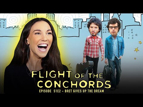 FLIGHT OF THE CONCHORDS S1E2 "Bret Gives Up the Dream" - SERIES REACTION - First Time Watching