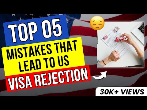 Avoid These 5 Common Mistakes That Can Get Your US Visa Rejected in 2025 #usvisa #usvisainterview