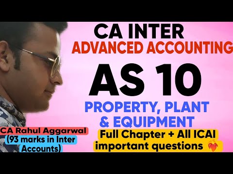 AS-10 | Property, Plant and Equipment| CA Rahul Aggarwal #cainter