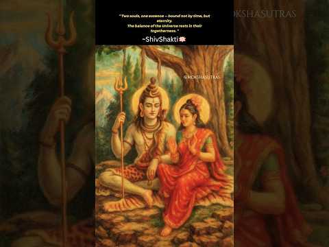 Lord Shiva & Goddess Parvati – The Power of Eternal Love 🌸