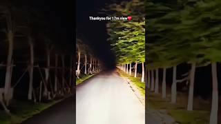 HAUNTED ROAD💀.#shorts#ghost#bhoot#Spirit#hauntedroad#like#subscribe#tree#100kview#youtube