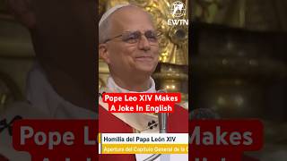 Pope Leo XIV Makes A Joke About The Holy Spirit In English