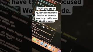 #working  #programming #programminglife #coding #videcoding