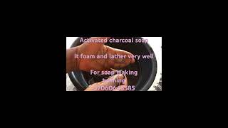 Activated charcoal face and body soap  #charcoalsoap #facesoap