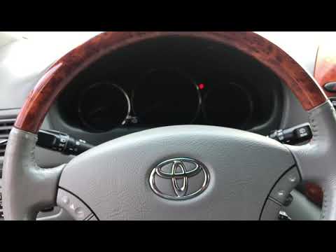 Maintenance Light reset on 2004, 2005, 2006, 2007, 2008, 2009, 2010, Toyota Sienna