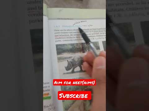 Biology Neet MCQ most important (wild animal kept in) neet biology #neet #neetbiology #biologyneet