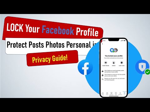 🔒 How to LOCK Your Facebook Profile in 2025 (Step-by-Step Privacy Guide!)