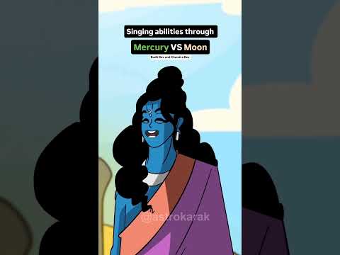 Mercury, Moon and Singing | @astrokarak #vedicastrology